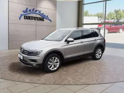 Tungsten silver metallic Gebraucht 2018 VW Tiguan Highline SUV | 24.680 € (Superpreis)