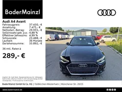 Schwarz Gebraucht 2025 Audi A4 S-Line Kombi | 37.430 € (Superpreis)