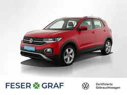 Flashrot Gebraucht 2021 VW T-Cross Style SUV | 16.605 € (Guter Preis)