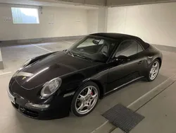 Basaltschwarzmetallic Gebraucht 2008 Porsche 911 Carrera 4S Cabriolet Cabrio | 84.997 €