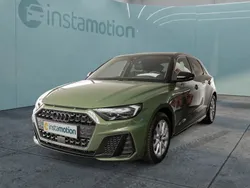 Grün Gebraucht 2024 Audi A1 Sportback S-Line Kleinwagen | 34.640 € (Teuer)