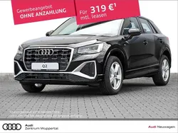 Mythosschwarz metallic Neu 2025 Audi Q2 S-Line SUV | 30.990 € (Fairer Preis)