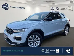 White silver metallic Gebraucht 2021 VW T-Roc Sport SUV | 27.899 € (Guter Preis)