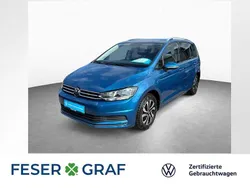 Caribbean blue metallic Gebraucht 2021 VW Touran Active Van / Kleinbus | 27.890 € (Guter Preis)