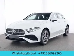 Digitalweiss metalliclack (metallic) Gebraucht 2023 Mercedes A250 AMG line Limousine | 37.400 € (Teuer)