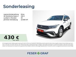Pure white Gebraucht 2022 VW Tiguan Allspace Life SUV | 37.840 € (Etwas zu teuer)