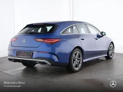 Blau Gebraucht 2024 Mercedes CLA200 Shooting Brake Advanced Plus Kombi | 32.990 € (Fairer Preis)