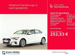 Ibisweiß Gebraucht 2022 Audi A3 Sportback e-tron Advanced Limousine | 22.999 € (Fairer Preis)