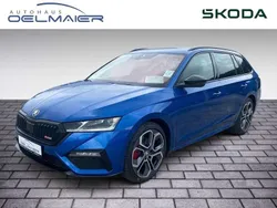 Race blau metallic Neu 2025 Skoda Octavia RS Kombi | 46.850 € (Etwas zu teuer)