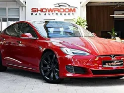 Rot Gebraucht 2017 Tesla Model S Performance Limousine | 23.990 € (Fairer Preis)