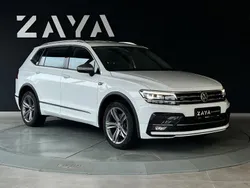 Pure white Gebraucht 2021 VW Tiguan Allspace R-line SUV | 24.950 € (Guter Preis)