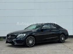 Schwarz Gebraucht 2015 Mercedes C250 AMG line Limousine | 16.490 € (Fairer Preis)