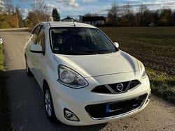 Weiß Gebraucht 2015 Nissan Micra Visia Kleinwagen | 5.950 € (Fairer Preis)