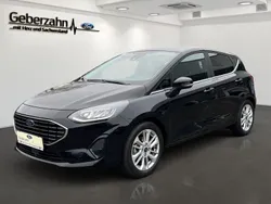 Obsidianschwarz metallic Gebraucht 2023 Ford Fiesta Titanium Kleinwagen | 18.385 € (Fairer Preis)