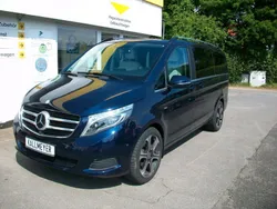 Blau Gebraucht 2017 Mercedes V250 Avantgarde Van / Kleinbus | 39.495 € (Fairer Preis)