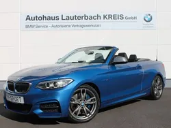 Blau Gebraucht 2017 BMW M240 M Sport Cabrio | 32.450 € (Etwas zu teuer)