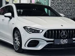 Digitalweiss lack Gebraucht 2021 Mercedes CLA45 AMG AMG Kombi | 42.840 € (Etwas zu teuer)