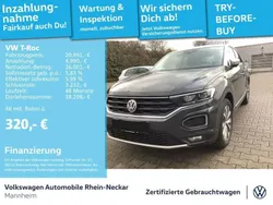 Grau Gebraucht 2018 VW T-Roc Style SUV | 20.991 € (Guter Preis)