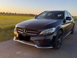 Schwarz Gebraucht 2016 Mercedes C220 AMG line Kombi | 16.000 € (Etwas zu teuer)