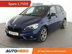 Blau Gebraucht 2015 BMW 225 Active Tourer Sport Line Van / Kleinbus | 17.590 € (Fairer Preis)
