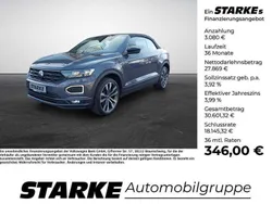 Rauchgrau metallic Gebraucht 2022 VW T-Roc Cabriolet Style Cabrio | 30.949 € (Fairer Preis)