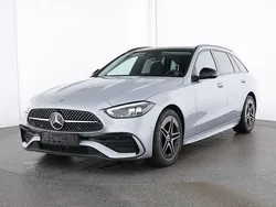 Metalliclack hightechsilber Gebraucht 2024 Mercedes C220 AMG Kombi | 44.990 € (Teuer)