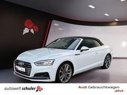 Gletscherweiss metallic Gebraucht 2017 Audi A5 Cabriolet Sport Cabrio | 28.270 € (Etwas zu teuer)