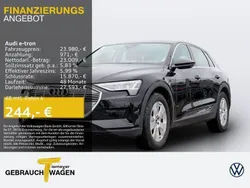Schwarz Gebraucht 2021 Audi e-tron Design SUV | 23.980 € (Fairer Preis)