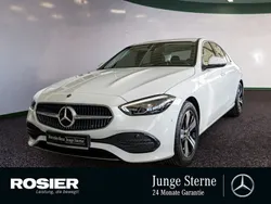 Weiss / polarweiß Gebraucht 2023 Mercedes C180 Advanced Limousine | 37.190 € (Fairer Preis)