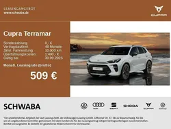 Weiß Neu 2025 Cupra Terramar VZ SUV | 48.950 € (Guter Preis)