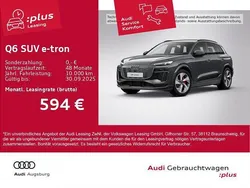 Magnetgrau Gebraucht 2024 Audi Q6 e-tron S-Line SUV | 63.990 € (Superpreis)