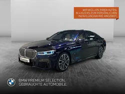 Schwarz Gebraucht 2022 BMW 750 M Sport Limousine | 69.907 € (Teuer)