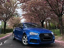 Blau Gebraucht 2017 Audi A3 S-Line Limousine | 18.990 € (Fairer Preis)