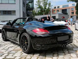Schwarz Gebraucht 2011 Porsche Boxster Spyder Cabrio | 69.987 € (Fairer Preis)