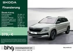 Grau Gebraucht 2024 Skoda Karoq SportLine SUV | 33.490 € (Superpreis)