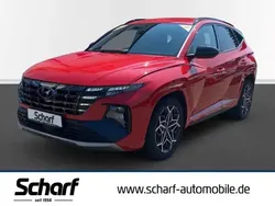 Rot Gebraucht 2021 Hyundai Tucson N Line SUV | 31.390 € (Etwas zu teuer)