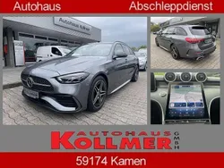 Selenitgrau met. Gebraucht 2022 Mercedes C300 AMG line Kombi | 37.490 € (Fairer Preis)