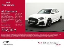 Weiß Gebraucht 2022 Audi A1 Sportback S-Line Kleinwagen | 27.390 € (Fairer Preis)