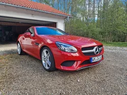 Rot Gebraucht 2016 Mercedes SLC180 Cabrio | 28.999 € (Etwas zu teuer)