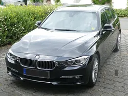 Schwarz Gebraucht 2015 BMW 325 Luxury Line Kombi | 16.900 € (Superpreis)