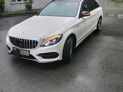 Weiß Gebraucht 2014 Mercedes C250 AMG line Kombi | 15.600 € (Guter Preis)