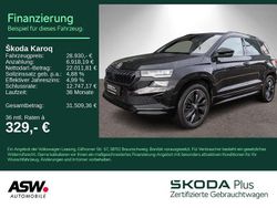 Schwarzmagic perleffekt Gebraucht 2022 Skoda Karoq SportLine SUV | 28.930 € (Fairer Preis)