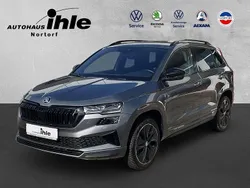 Graphitegrau metallic Gebraucht 2024 Skoda Karoq SportLine SUV | 37.680 € (Teuer)