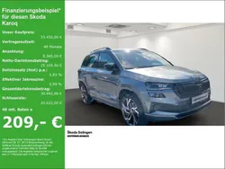 Grau Gebraucht 2023 Skoda Karoq SportLine SUV | 33.450 € (Fairer Preis)