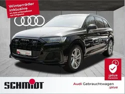 Mythosschwarz metallic Gebraucht 2023 Audi Q7 S-Line SUV | 62.640 € (Guter Preis)