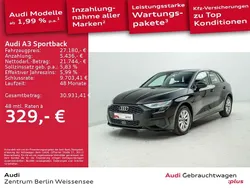 Brillantschwarz Gebraucht 2023 Audi A3 Limousine | 27.180 € (Guter Preis)