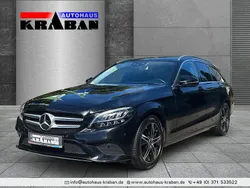 Obsidianschwarz metalliclack Gebraucht 2020 Mercedes C180 Avantgarde Kombi | 21.990 € (Guter Preis)