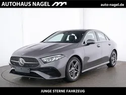 Lack mountaingrau (metallic) Gebraucht 2024 Mercedes A180 AMG Limousine | 34.780 € (Etwas zu teuer)