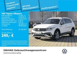 Pure white Gebraucht 2022 VW Tiguan Allspace Elegance SUV | 27.481 € (Guter Preis)