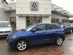 Reef blue metallic (metallic) Gebraucht 2021 VW T-Cross Style SUV | 26.500 € (Teuer)